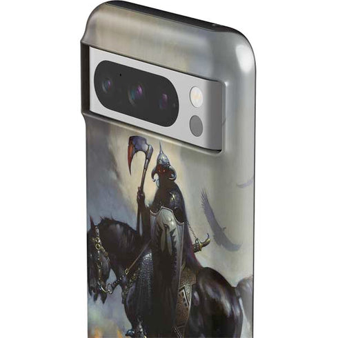 Death Dealer on Horseback by Frazetta Google Pixel 8 Pro Impact Case